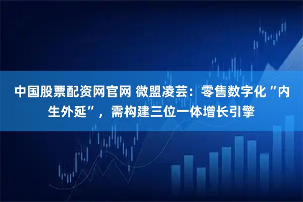中国股票配资网官网 微盟凌芸：零售数字化“内生外延”，需构建三位一体增长引擎