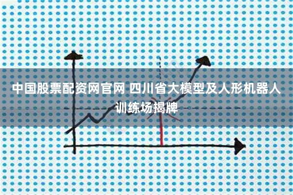 中国股票配资网官网 四川省大模型及人形机器人训练场揭牌
