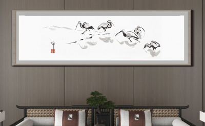 客廳裝(zhuāng)飾畫