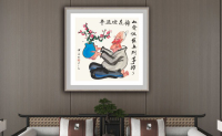 客廳裝(zhuāng)飾畫