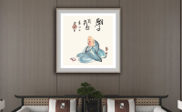 客廳裝(zhuāng)飾畫