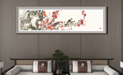 客廳裝(zhuāng)飾畫